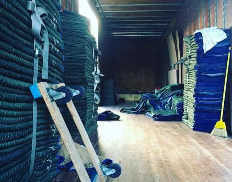 moving truck interior