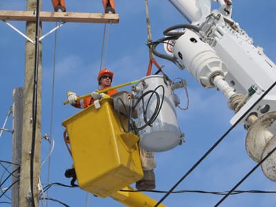 power line service image